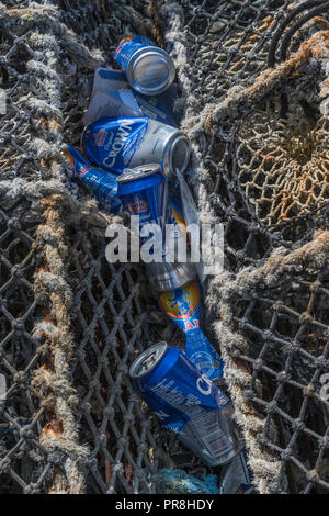 Scènes du port autour de Newquay, Cornwall Banque D'Images