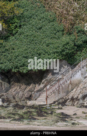 Scènes du port autour de Newquay, Cornwall Banque D'Images
