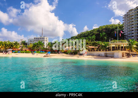 Plage de la Jamaïque Banque D'Images