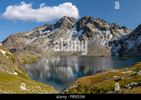 Wangenitzsee. Schobergruppe. Hohe Tauern. Carinthie Banque D'Images