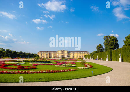 Palais de Schönbrunn, résidence d'été impériale à Vienne, Autriche Banque D'Images