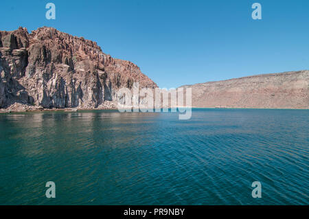 Vacances d'été sur la Baja, Isla Espiritu Santo, La Paz Baja California Sur. Le Mexique Banque D'Images