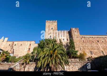 Monastère Royal de Guadalupe Guadalupe, Caceres, , province, Estrémadure, Espagne Banque D'Images