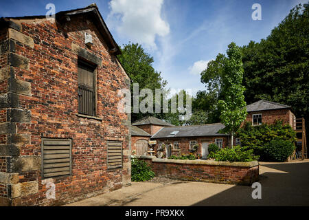 Leyland dans le Lancashire, Angleterre. Worden park Banque D'Images