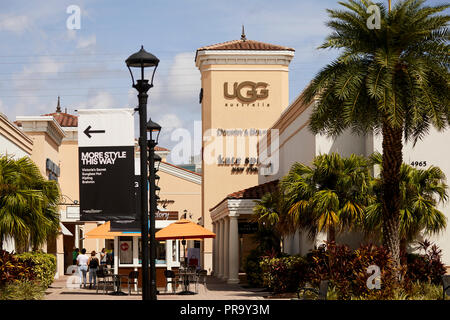 L'Outlet Mall à Orlando en Floride Banque D'Images