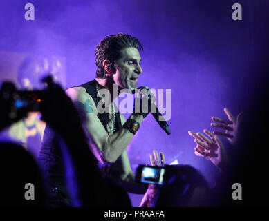 Perry Farrell avec Jane's Addiction se produit en concert au Fillmore à Miami Beach, Floride le 18 mai 2012. Banque D'Images