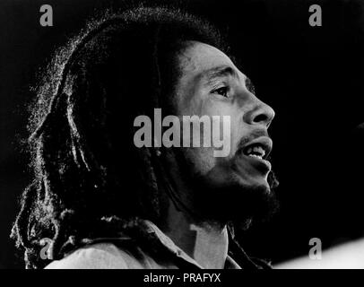 L'artiste Bob Marley Jamaïque 1979 Banque D'Images