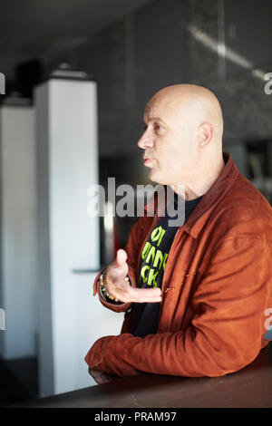 Bronx, New York, USA. 29 Septembre, 2018. Raymond Broadwater, 1AD, acteur, sur le plateau, 'Time Matters' version sechedlued Dec 9, 2018 Crédit : Mark J Sullivan/Alamy Live News Banque D'Images