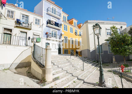 Beau et unique d'Alfama à Lisbonne, Portugal Banque D'Images