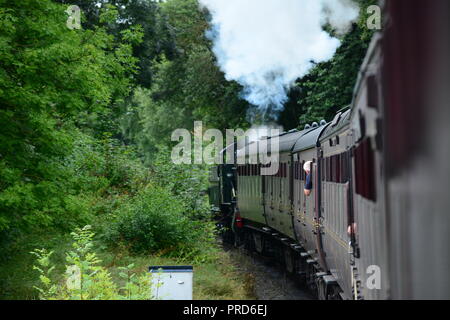 Severn Valley Railway - Train à vapeur en UK Banque D'Images