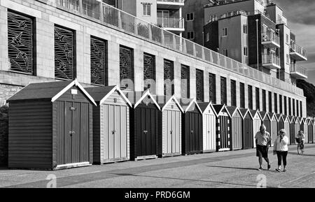 Huttes de Boscombe, Dorset Banque D'Images