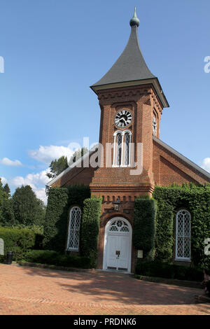 Lee Chapel sur le campus de Washington et Lee University à Lexington, Virginie, États-Unis Banque D'Images