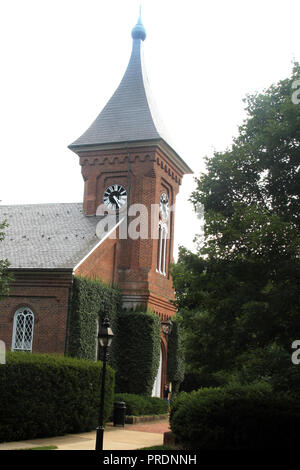 Lee Chapel sur le campus de Washington et Lee University à Lexington, Virginie, États-Unis Banque D'Images