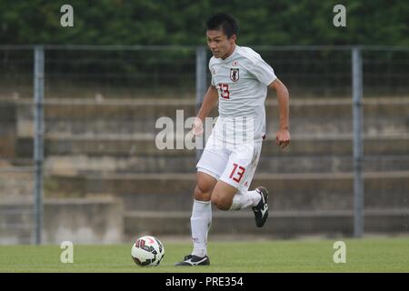 Ayase Ueda (JPN), 2018 Tournoi de Toulon 7ème/8ème place match éliminatoire entre U-21 Japon 1-0 U-21 le Togo à Stade Marcel Cerdan à Carnoux-en-Provence, France, le 7 juin 2018. Credit : AFLO/Alamy Live News Banque D'Images