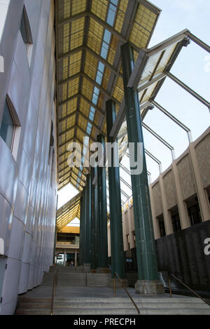 Entrée de la Los Angeles County Museum of Art usage éditorial uniquement. Banque D'Images