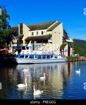 Mlle Lakeland, Windermere Lake Cruises, Bowness on Windermere, Cumbria, Angleterre, Royaume-Uni Banque D'Images