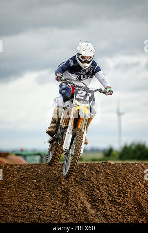 Yamaha YZ250f racing moto motocross moto x Banque D'Images