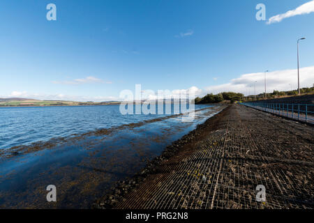 Port Glasgow Ecosse Bâtiments & Clyde Coast Banque D'Images