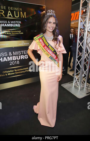 Concours de beauté et l'élection annuelle de Miss et Mister Hamburg 2018 tenue à Europa passage comprend : Pricilla Klein (neue Mlle Hambourg 2018 Brasilianerin, halbe) Où : Hambourg, Allemagne Quand : 31 août 2018 Credit : Becher/WENN.com Banque D'Images