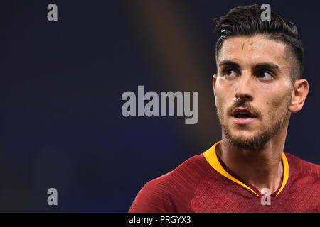 Rome, Italie. 06Th Oct, 2018. Deuxième tour de la Ligue des Champions de Rome-Plzen-Olimpic Stadium-Rome vs Viktoria 02-10-2018 dans l'photo Lorenzo Pellegrini01 Photographe Photo Credit : agence photo indépendante/Alamy Live News Banque D'Images