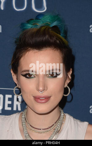 Sherman Oaks, CA. 2e oct, 2018. Bella Thorne au je vois toujours vous Projection spéciale à l'Arclight Theatre à Sherman Oaks, Californie, le 2 octobre 2018. Crédit : David Edwards/media/Alamy Punch Live News Banque D'Images