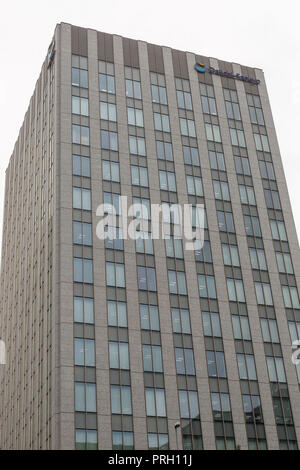 Une vue générale de Daiichi Sankyo Co., Ltd. au siège à Tokyo, le 3 octobre 2018, au Japon. Credit : Rodrigo Reyes Marin/AFLO/Alamy Live News Banque D'Images