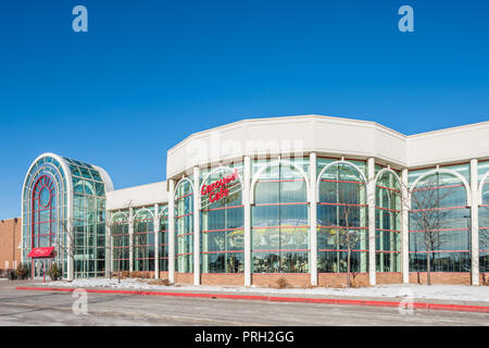 L'extérieur de la rivière Hills Mall dans Mankato Banque D'Images