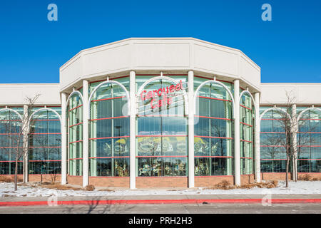 L'extérieur de la rivière Hills Mall dans Mankato Banque D'Images