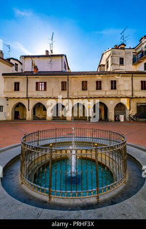 Italie Piémont Novara broletto, l'ancien Palazzo Vecchio Banque D'Images