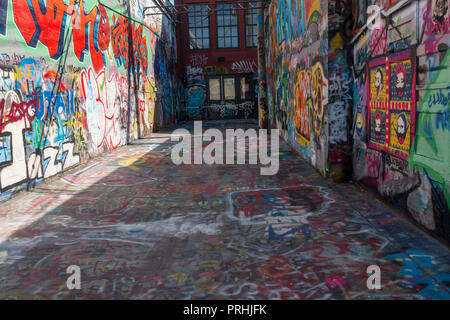 Photo murale Graffiti Baltimore Maryland Banque D'Images