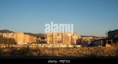 Les cités de l'ère soviétique, la Bulgarie Banque D'Images