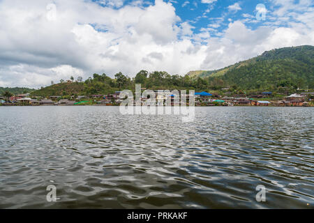 Baan Rak Thai village, la communauté chinoise de Mae Hong Sorn province de Thaïlande Banque D'Images