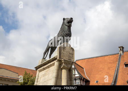 Monument du Lion du Nouveau-Brunswick Banque D'Images