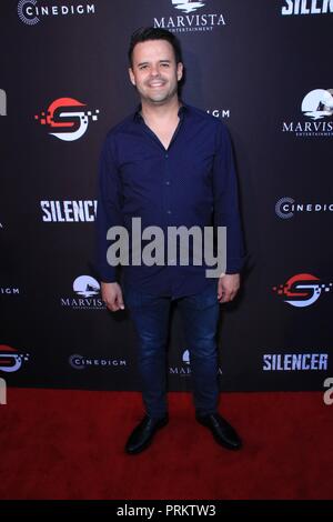 Première mondiale de 'Silencer', tenue à l'Ahrya Fine Arts Theatre à Beverly Hills, Californie. Avec : Tom Struckhoff Où : Los Angeles, California, United States Quand : 30 août 2018 Source : WENN.com Banque D'Images