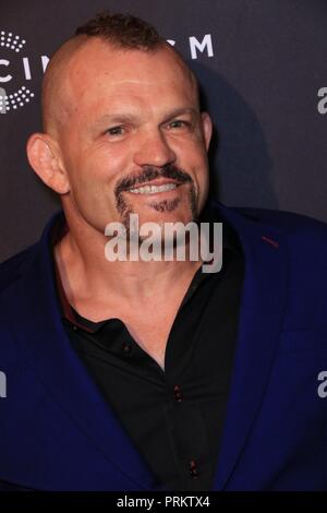 Première mondiale de 'Silencer', tenue à l'Ahrya Fine Arts Theatre à Beverly Hills, Californie. Avec : Chuck Liddell Où : Los Angeles, California, United States Quand : 30 août 2018 Source : WENN.com Banque D'Images