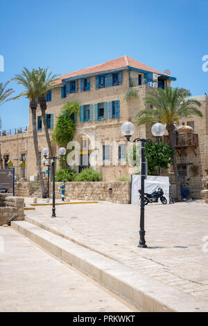 TEL AVIV, ISRAËL - 4 juin 2015 : également appelé Jaffa Japho, est le sud, partie la plus ancienne de Tel-Aviv-Jaffa, une ancienne ville portuaire en Israël. 4 juin 201 Banque D'Images