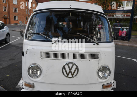 Copenhague/Danemark 03 octobre 2018..VGerman classic Volks wagen park dans la capitale danoise à Copenhague au Danemark. (Photo. .Francis Joseph Doyen / Deanpictures. Crédit : François-Joseph Doyen / Deanpictures/Alamy Live News Banque D'Images