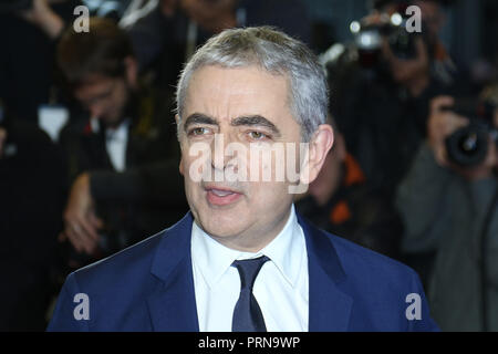 Londres, Royaume-Uni. 3 octobre, 2018. Rowan Atkinson, Johnny English, frappe à nouveau - projection spéciale, le Curzon Mayfair, Londres, Royaume-Uni, 03 octobre 2018, photo de Richard Goldschmidt : Riche de crédit Gold/Alamy Live News Banque D'Images