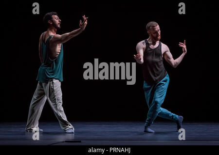Londres, Royaume-Uni. 3ème Oct 2018. William Forsythe - Une soirée tranquille de la danse au Sadler's Wells. Crédit : Guy Josse/Alamy Live News Banque D'Images