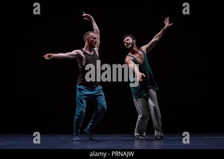 Londres, Royaume-Uni. 3ème Oct 2018. William Forsythe - Une soirée tranquille de la danse au Sadler's Wells. Crédit : Guy Josse/Alamy Live News Banque D'Images