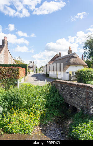 Charlton Road, Singleton, West Sussex, Angleterre, Royaume-Uni Banque D'Images