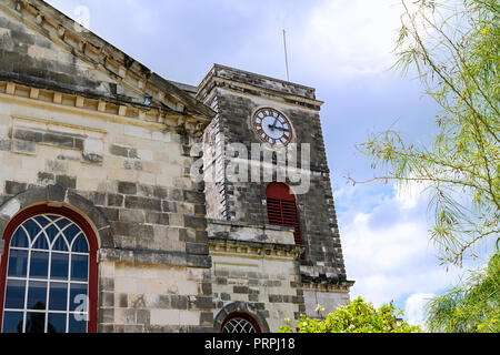 Eglise paroissiale Saint-james - Rue de l'Église, le centre-ville de Montego Bay Banque D'Images