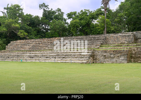 Belize, en Amérique centrale Belize, Altun Ha Temple. Banque D'Images