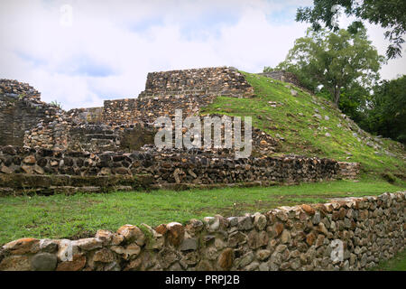 Belize, en Amérique centrale Belize, Altun Ha Temple. Banque D'Images