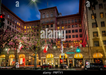 Le Beverly Wilshire Hotel Banque D'Images