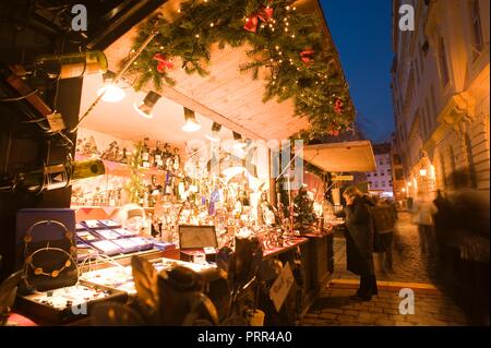 Wien, Vienne - Spittelberg Weihnachtsmarkt, Marché de Noël à Spittelberg Banque D'Images