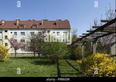 Wien, Genossenschaftshaus - Vienne, de la société coopérative Tenement Banque D'Images