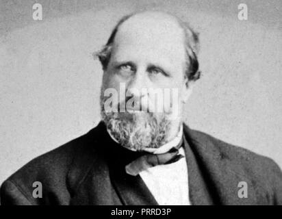 WILLIAM TWEED (1823-1878) Homme politique démocratique américain en prison pour corruption en 1877. Banque D'Images