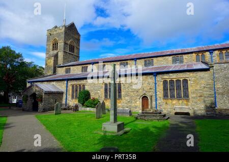 Église St Martins, Bowness on Windermere, Lake District, Cumbria, England, UK Banque D'Images