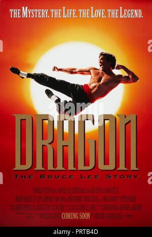 Titre original : DRAGON : THE BRUCE LEE STORY. Titre en anglais : DRAGON : THE BRUCE LEE STORY. Année : 1993. Réalisateur : Rob Cohen. Credit : UNIVERSAL PICTURES / Album Banque D'Images